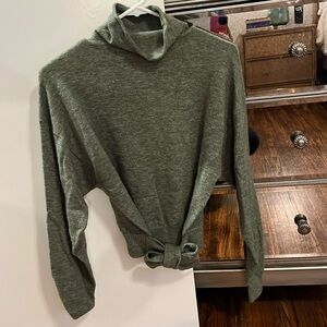 Aritzia Wilfred Lorin Sweater in Green